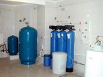 Odor-control treatment station and water softening in the local water delivery system [,   ]
